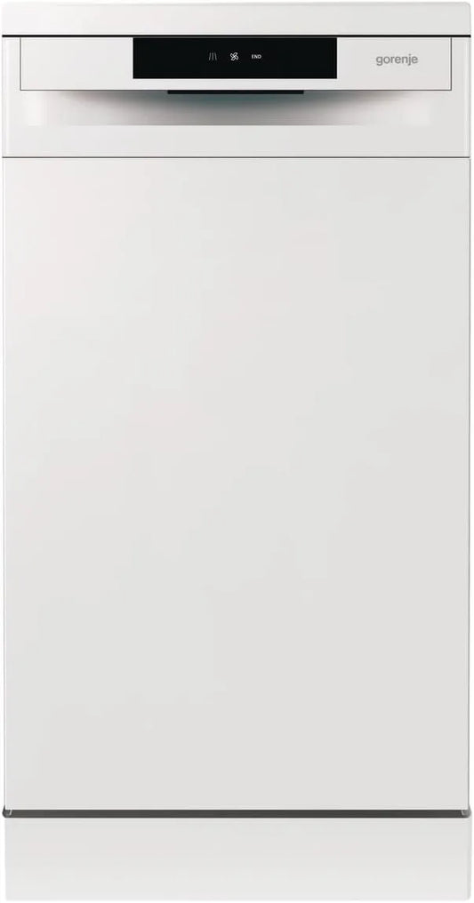 Gorenje E15W, Opvaskemaskiner, 60 cm, GS 520 Aftagelig opvaskemaskine / 45cm / 9 skræddersyede lofter / 5 programmer /, Hvid, 15W, 45cm, 8 x 84