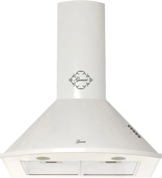 Gurari 1000m3, Væghængte emhætter, væghætte GCH C 046 WH 6, område hætte 60 cm, område hætte, hvid, 046 W, 60 cm, 600 mm