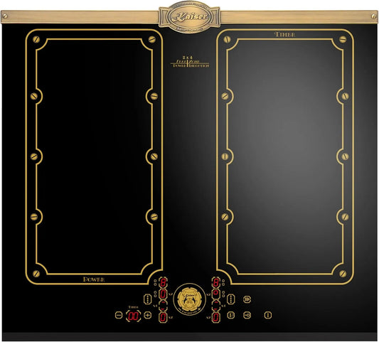 Kaiser, Kogeplader, KCT 6192 FI Em induktionsspole 60 cm • 8 varmeelementer: 4 × 2, Guld, 60 cm, 8 v, 4 × 2, 0 × 52